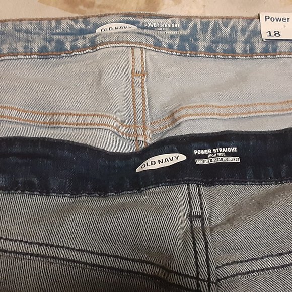 Old Navy Power Straight Jeans - Size 18 Old Navy - Picture 10 of 10